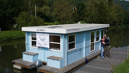 Hochzeitsreise auf der Lahn mit Hausboot