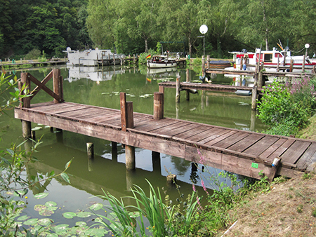 Hafen Hollerich an der Lahn