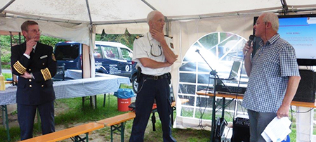 Voirtrag der wasserschutzpolizei