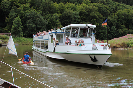 Fahrgastschiff Lahnstolz