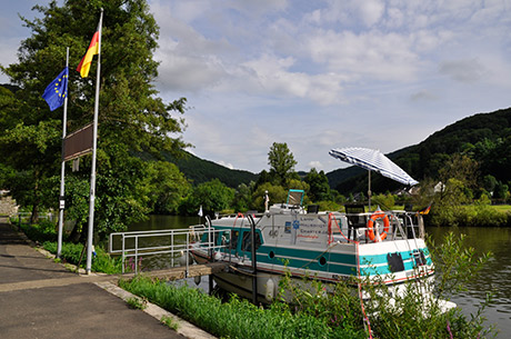 Bootcharter in Dausenau an der Lahn