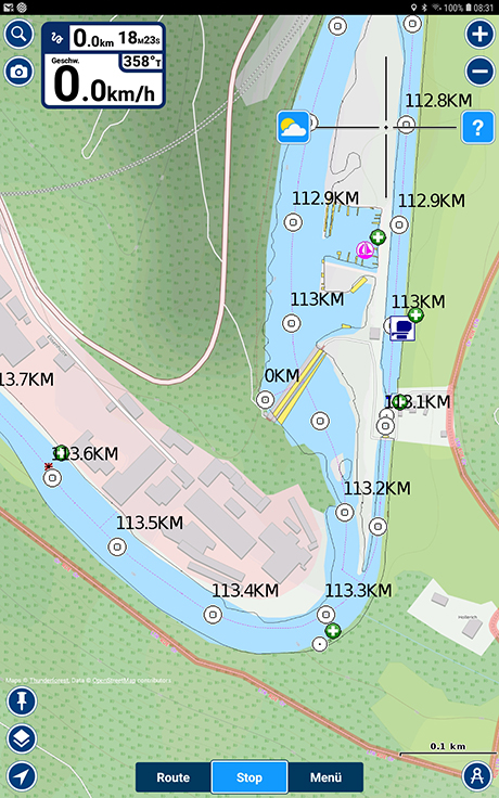Navigation Lahn